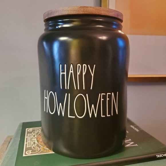 RAE DUNN - HAPPY HOWLOWEEN Canister - Picture 1 of 3